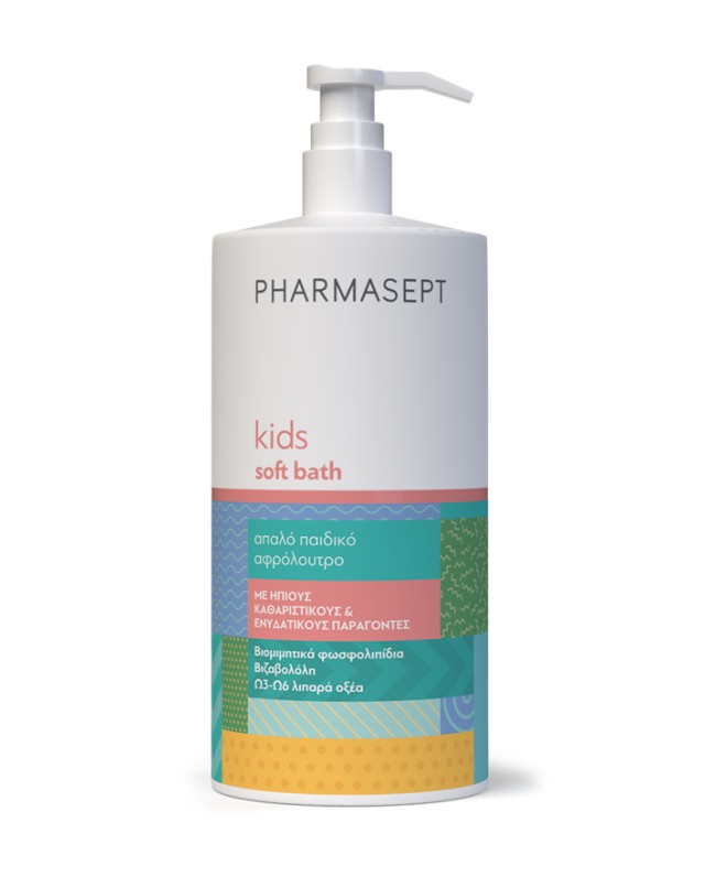 Pharmasept Kids Soft Bath Απαλό Παιδικό Αφρόλουτρο 1L