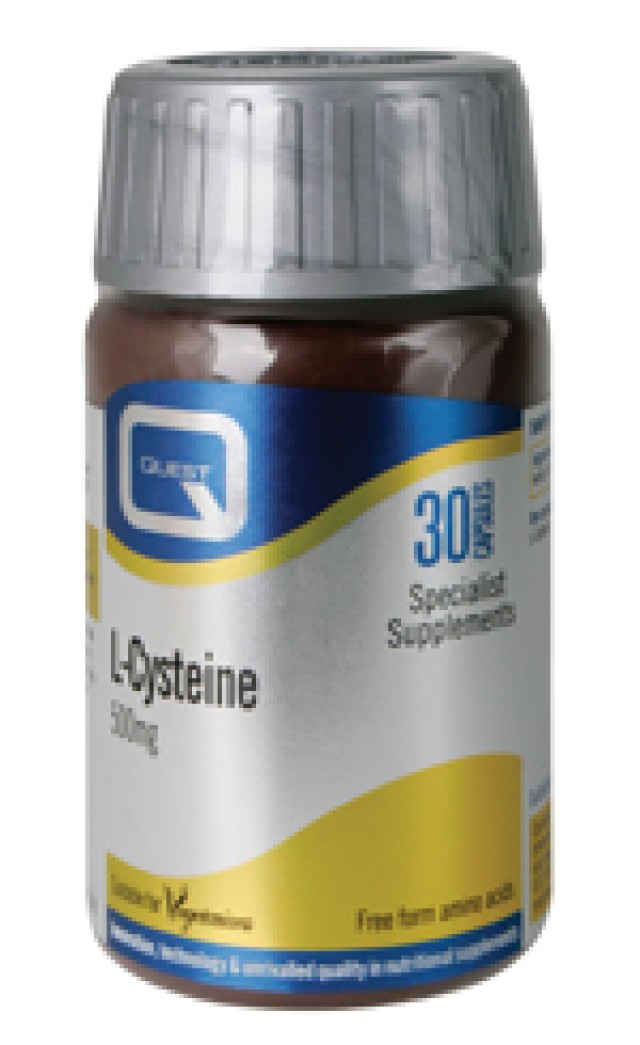 QUEST L-CYSTEINE 500mg 30CAPS