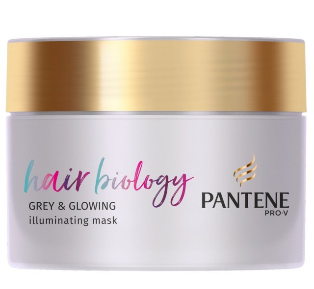 Pantene Pro-v Hair Biology Grey & Glowing Illuminating Mask 160ml