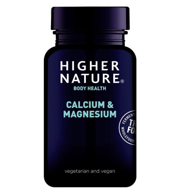 Higher Nature True Food Calcium and Magnesium 60tabs
