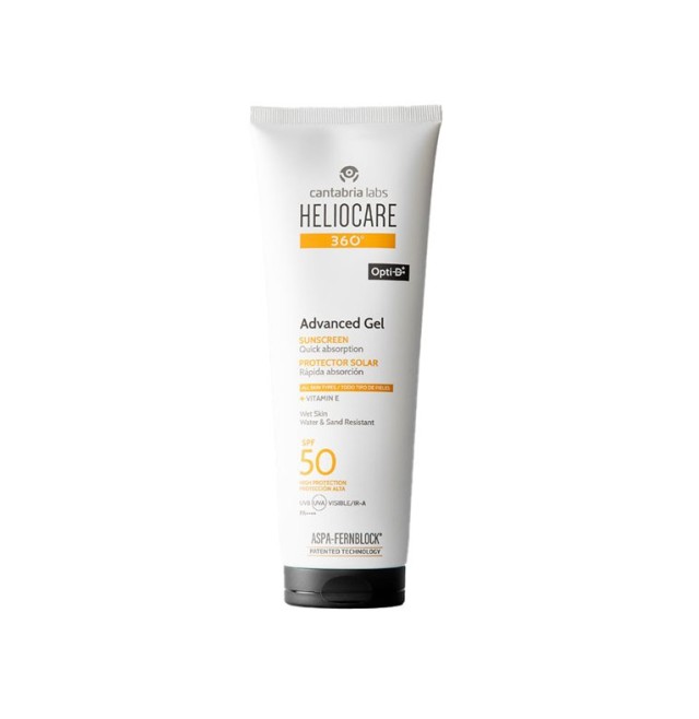 Heliocare 360 Advanced Gel Sunscreen spf50 250ml