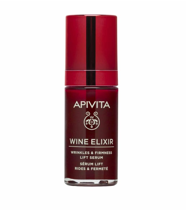 Apivita Wine Elixir Wrinkle & Firmness Lift Serum Αντιρυτιδικός Ορός για Σύσφιξη & Lifting 30ml