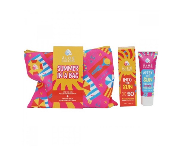 Aloe+ Colors Into The Sun Cosmetic Bag Spf50