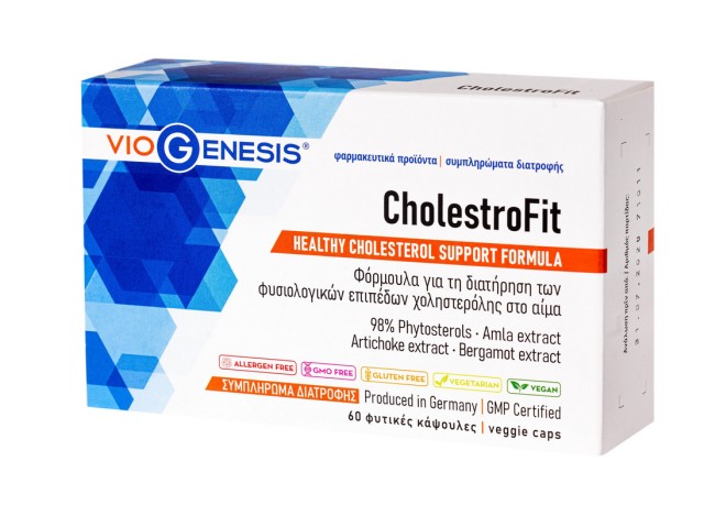 Viogenesis CholestroFit Cholesterol Support Formula 60veg.caps