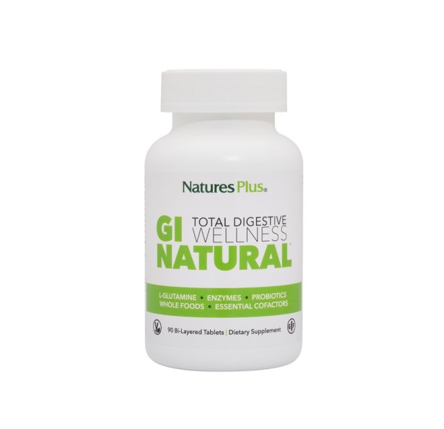 NATURE`S PLUS GI NATURAL BILAYER TABS 90