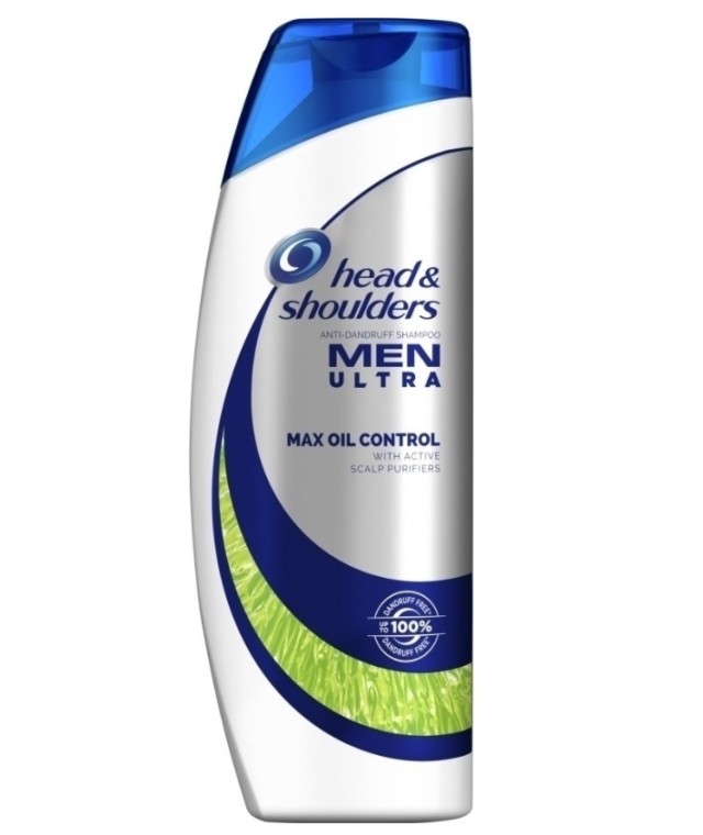 Head & Shoulders Anti-Dandruff Shampoo Men Ultra Max Oil Control Αντιπιτυριδικό Σαμπουάν 360ml