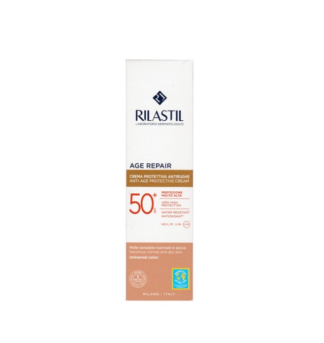 Rilastil Age Repair Anti-Age Protective Cream Spf50+ με Χρώμα 50ml