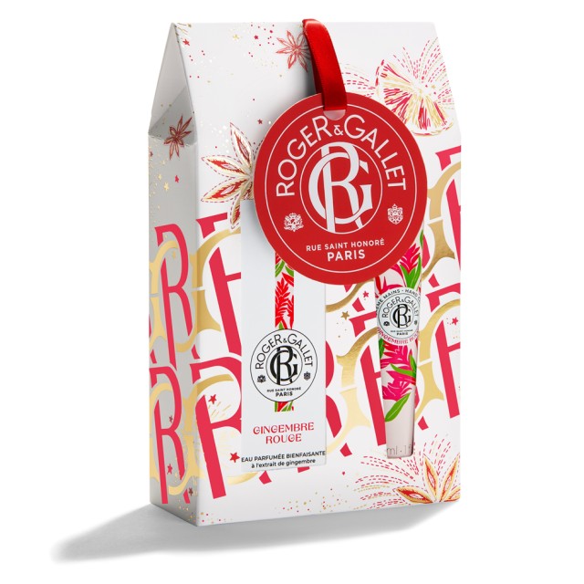 Roger & Gallet Set Gingembre Rouge Eau Parfumee 30ml + Δώρο Gingembre Rouge Hand Cream Κρέμα Χεριών 30ml