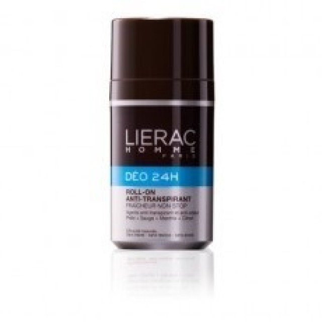 LIERAC HOMME DEO 24H ROLL-ON ANTI-TRANSPIRANT 50ML
