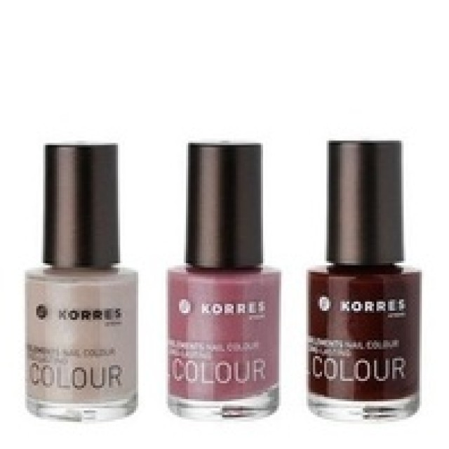 Korres Bazaar Nail Colours 40,77,54 (3x10ml)