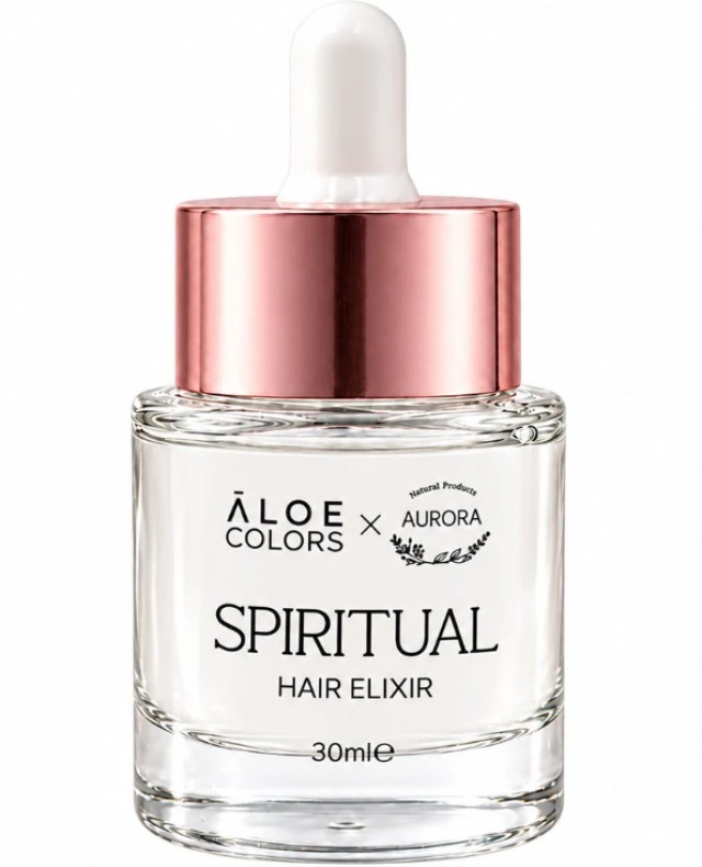 Aloe Colors X Aurora Spiritual Hair Elixir Ορός Μαλλιών για Θρέψη & Λάμψη 30ml