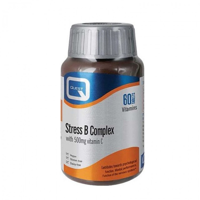 Quest Stress B Complex 500mg 60tabs