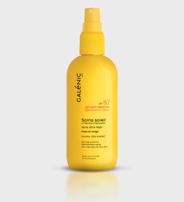 Galenic Soins Soleil Spray Legere Corps Spf50+ 125ml