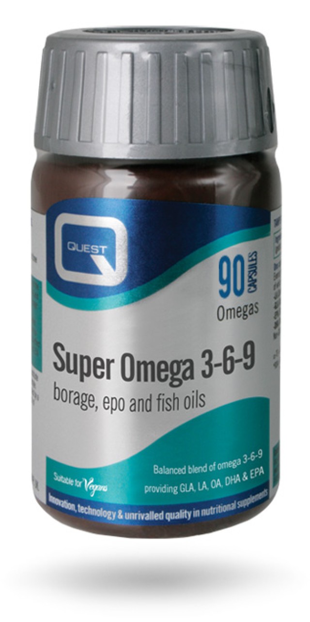 QUEST Super OMEGA 3-6-9 90CAPS