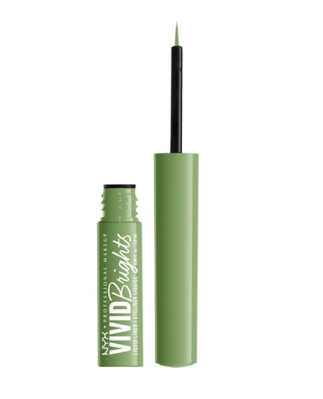Nyx Professional Makeup Vivid Matte Liquid Eyeliner 02 Chosted Green 2ml