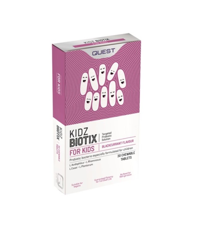Quest KidzBiotix  30Chew Tabs