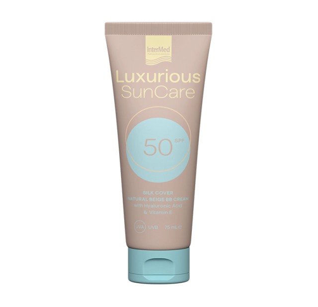 Intermed Luxurious SunCare SPF50 Silk Cover Natural Beige BB Cream 75ml