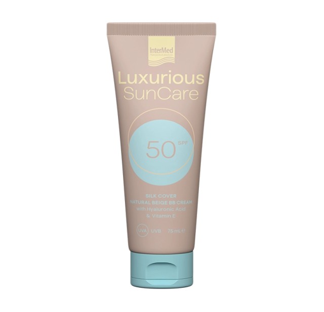 Intermed Luxurious SunCare SPF50 Silk Cover Natural Beige BB Cream 75ml