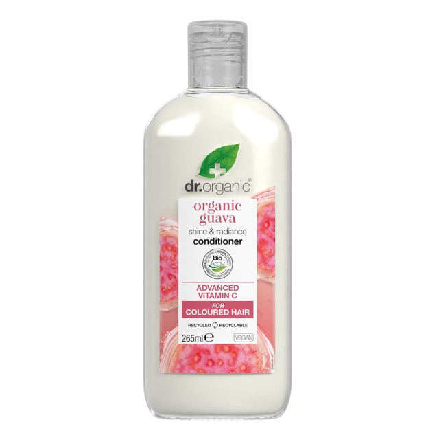 Dr.Organic Guava Conditioner Κρέμα Μαλλιών για Βαμμένα Μαλλιά 265ml