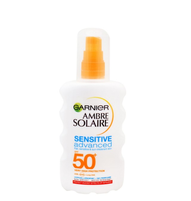 Garnier Ambre Solaire Sensitive Advanced Spray SPF50 200ml