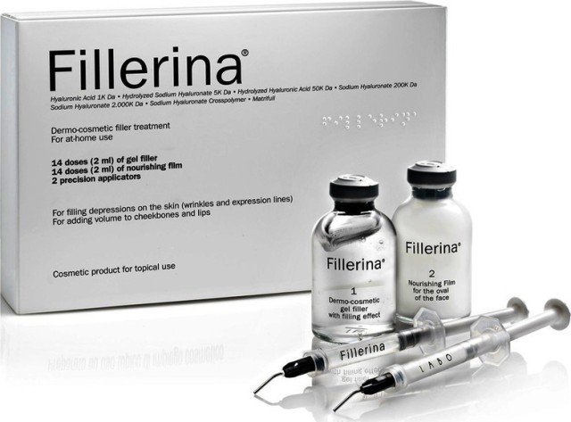 Fillerina Dermo-Cosmetic Filler Treatment Grade 1 Αγωγή Γεμίσματος των Ρυτίδων 2x30ml