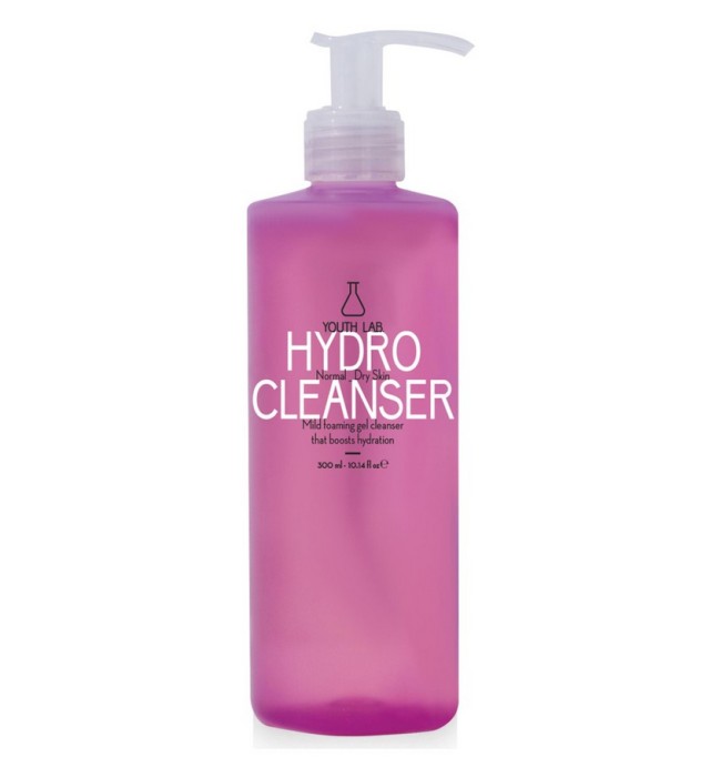 Youth Lab Hydro Cleanser Mild Foaming Gel Cleanser that Boosts Hydration for Normal & Dry Skin 300ml