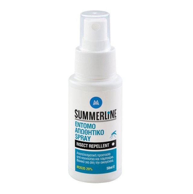 Medisei Summerline Insect Repellent 20% Εντομοαπωθητικό Spray 50ml