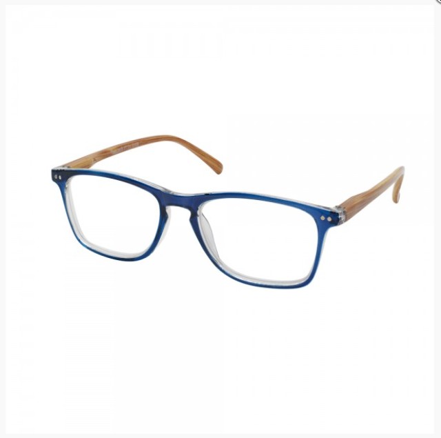 EyeLead Ε212 ΜΠΛΕ ΜΕ ΞΥΛΙΝΟ ΒΡΑΧΙΟΝΑ ΚΟΚΚΑΛΙΝΟ 1.25