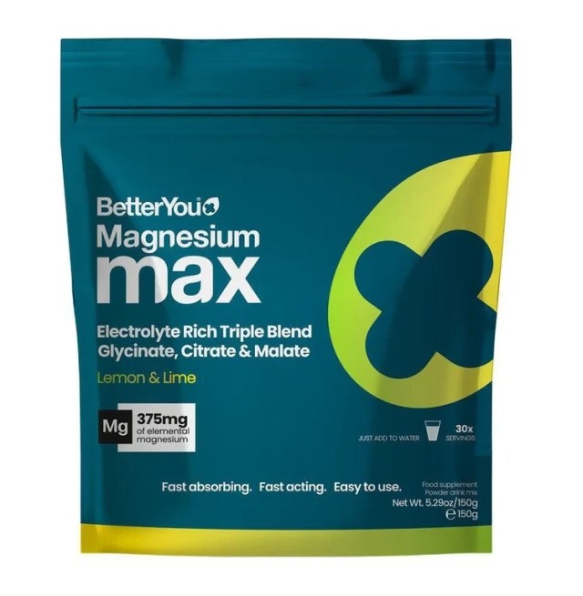 Better You Magnesium Max Lemon & Lime Powder 135g