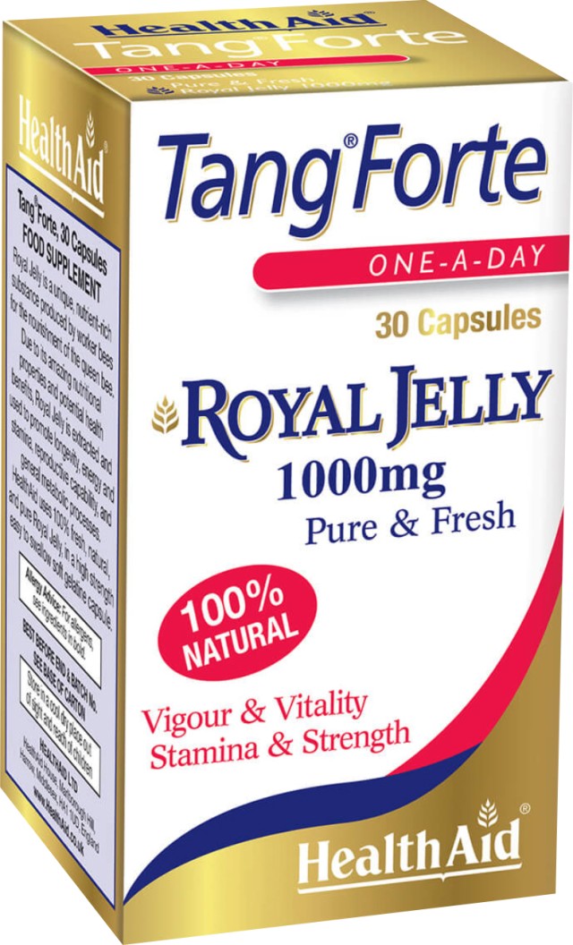Health Aid TANGFORTE ROYAL JELLY 1000MG CAPSULES 30'S