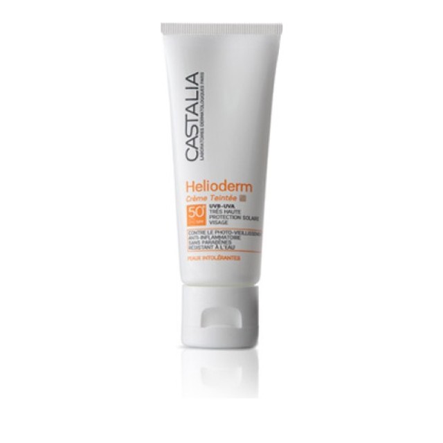 Castalia Helioderm Creme Teintee SPF 50+ Αντηλιακή Κρέμα Προσώπου με Χρώμα 40ml