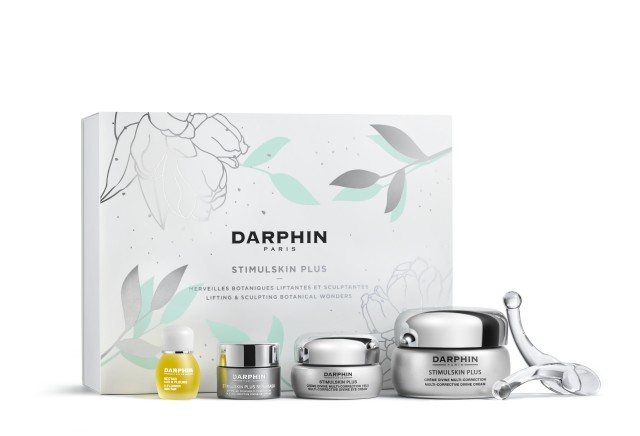 Darphin Set Stimulskin Plus Multi-Correction Divine Cream Dry to Very Dry Skin 50ml + Multi-Correction Divine Eye Cream 15ml + Serumask Divin Multi-Correction 5ml + Elixir Nectar with 8 Flowers 4ml + Multi-Correction Massage tools