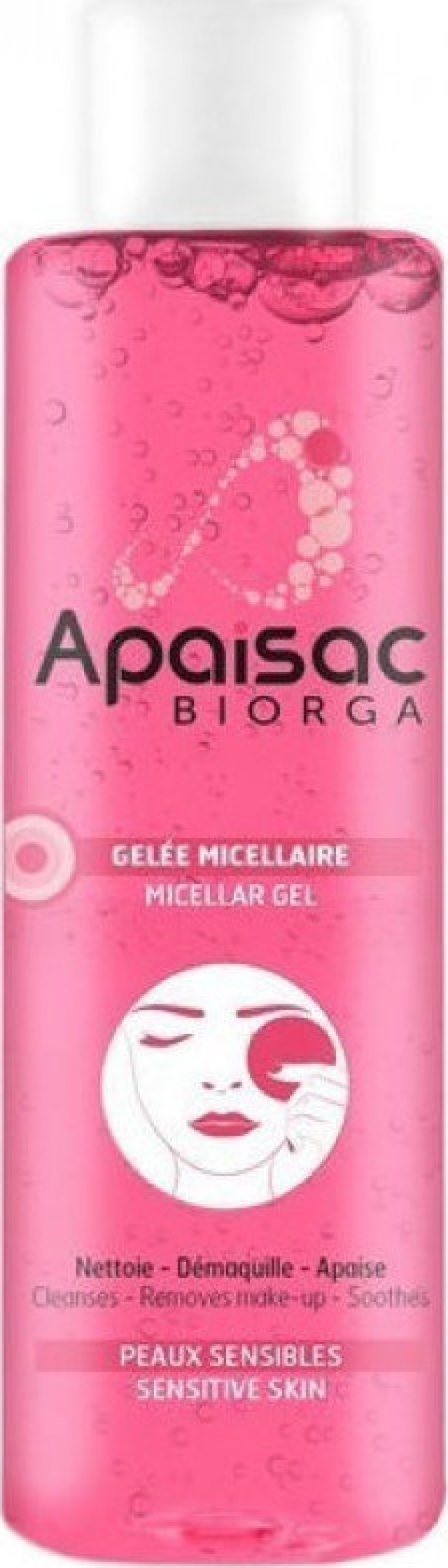 Biorga Apaisac Micellar Gel 200ml Γαλάκτωμα Καθαρισμού