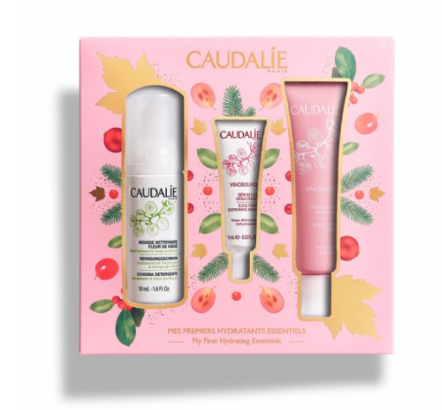 Caudalie Set Vinosource Moisturizing Sorbet 40ml + ΔΩΡΟ Caudalie Vinosource Sos Thirst Quenching Serum 10ml + ΔΩΡΟ Caudalie Mousse Nettoyante 50ml