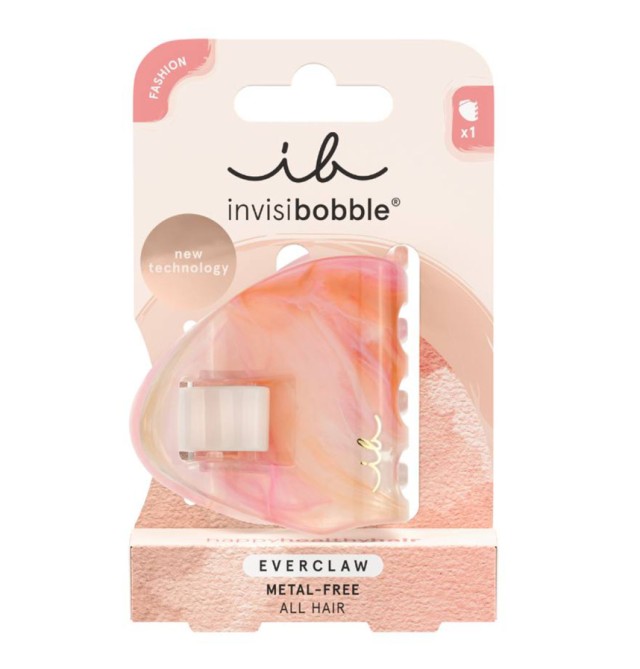 Invisibobble Everclaw Pink Blossom M Κλάμερ Μεσαίου Μεγέθους 1τμχ
