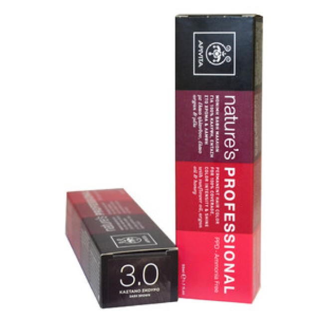 Apivita Nature's Professional 50ml No3.0 Σκούρο Καστανό