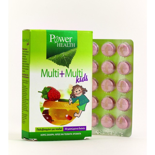 POWER HEALTH MULTI + MULTI KIDS, 30s