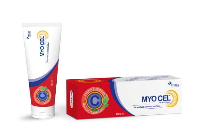 Cross Pharmaceuticals Myo Cel Λιποσωμικό Τζελ για Προστασία και Ενδυνάμωση των Μυών 100ml