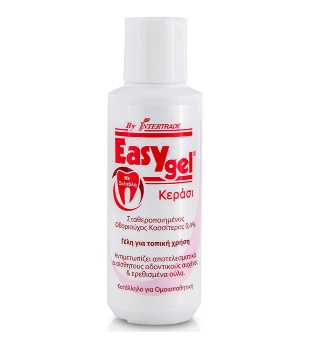 EASY GEL Cherry Στοματική Γέλη με γεύση Κεράσι 120gr