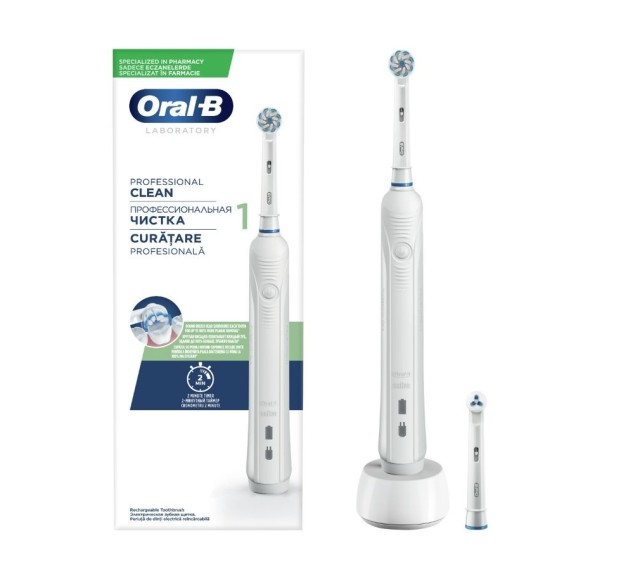 ORAL-B Professional Gum Care 1 Επαναφορτιζόμενη Ηλεκτρική Οδοντόβουρτσα 1τμχ