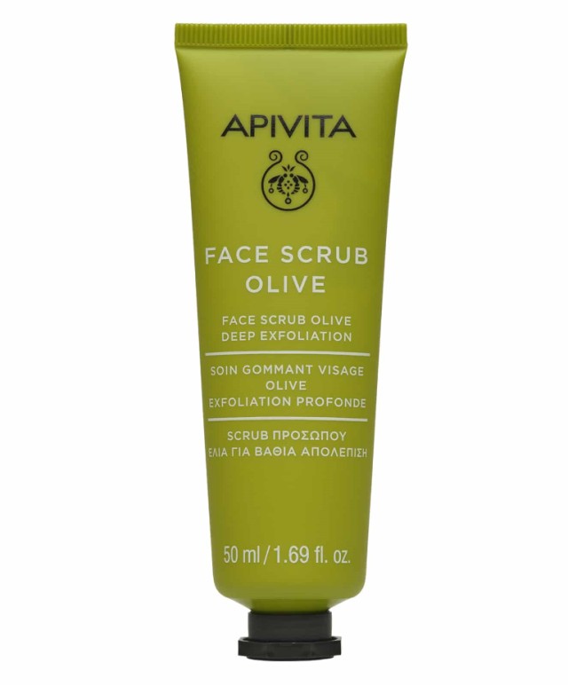 Apivita Face Scrub with Olive (Deep Exfoliating) 50ml