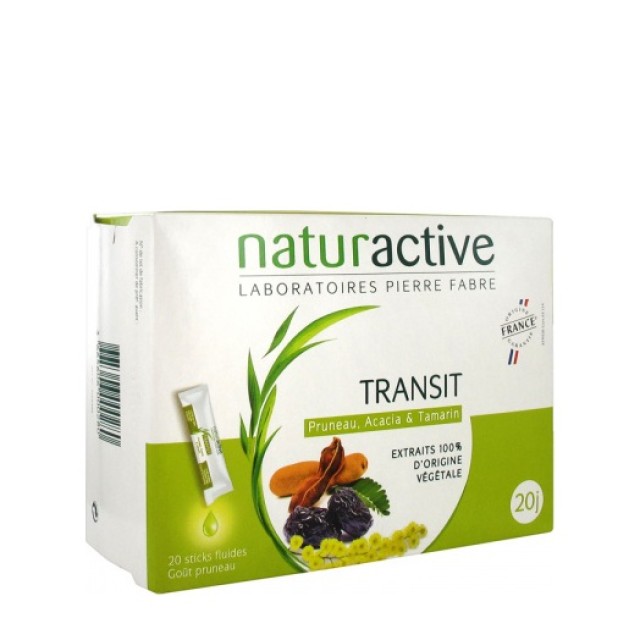Naturactive Transit Συμπλήρωμα Διατροφής Για Την Βελτίωση Της Εντερικής Κινητικότητας 20 φακελίσκοι