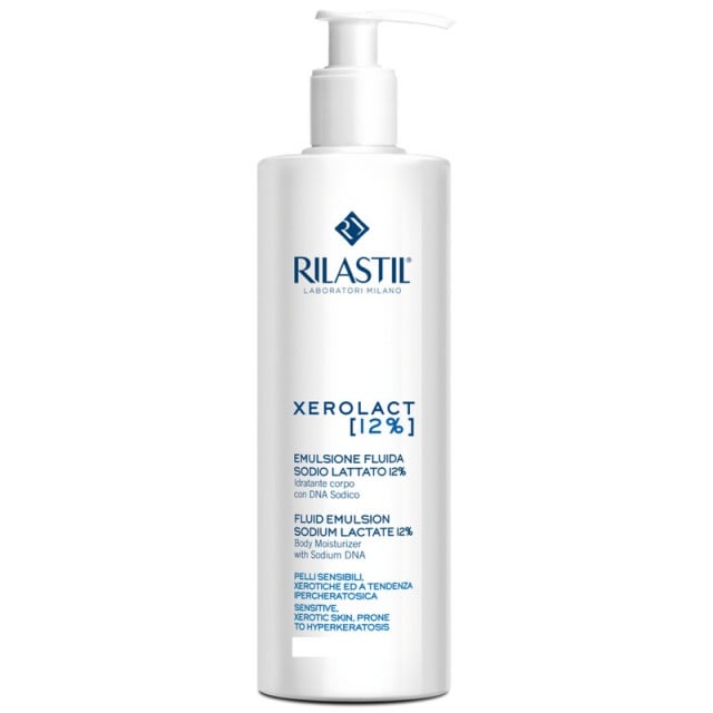 Rilastil Xerolact Fluid Emulsion Sodium Lactate 12% 400ml