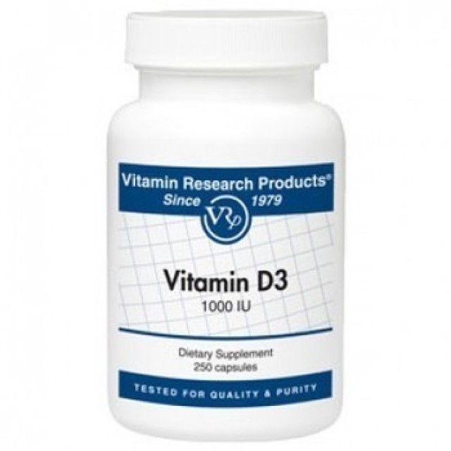 VRP Vitamin D3 1000IU 250caps