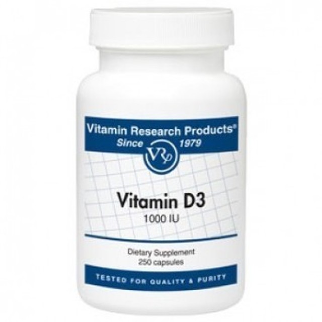 VRP Vitamin D3 1000IU 250caps