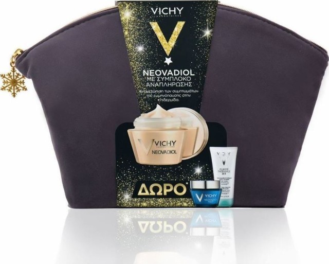 Vichy Xmas Pack Neovadiol Complex Compensatoire για Ξηρές Επιδερμίδες 50ml & Δώρο Purete Thermale 3 in 1 Solution 15ml & Neovadiol Night 15ml