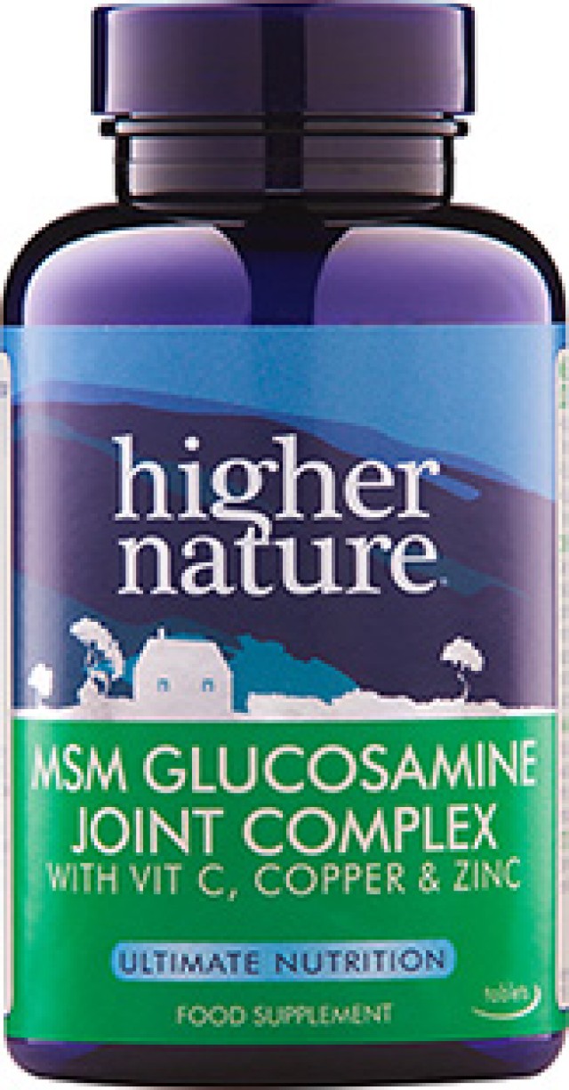 Higher Nature MSM Gloucosamine Joint Complex 90tabs