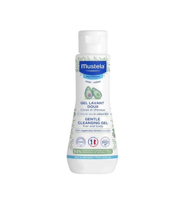 Mustela Gel Lavant Doux Απαλό Τζελ Καθαρισμού για Μαλλιά & Σώμα 200ml