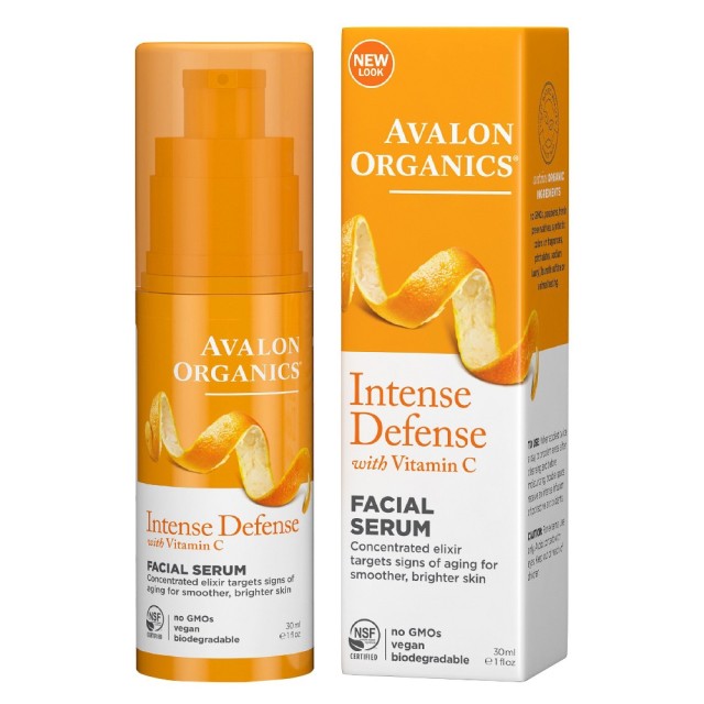 Avalon Organics Facial Serum Intense Defence with Vitamin C 30ml