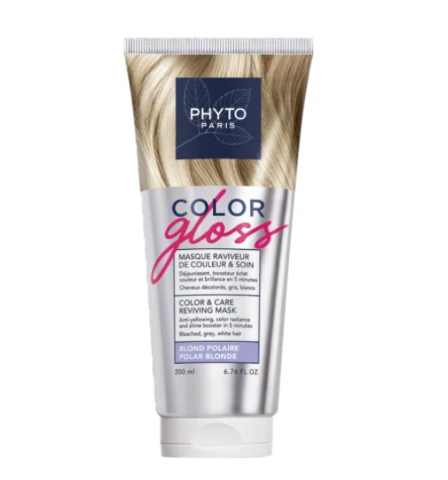 Phyto Paris Color Gloss Μάσκα Περιποίησης & Αναζωογόνησης Χρώματος Polar Blonde 200ml
